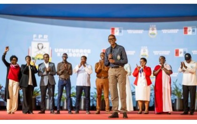 Ntabwo njya nshoberwa na busa kuko mbafite- Perezida Kagame nyuma yo kugira amajwi 99.15%